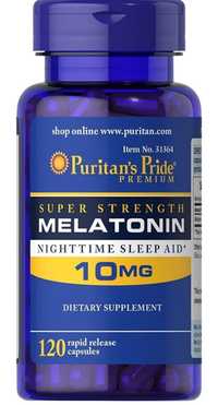 Мелатонин 10 мг. 120 капсул Америка