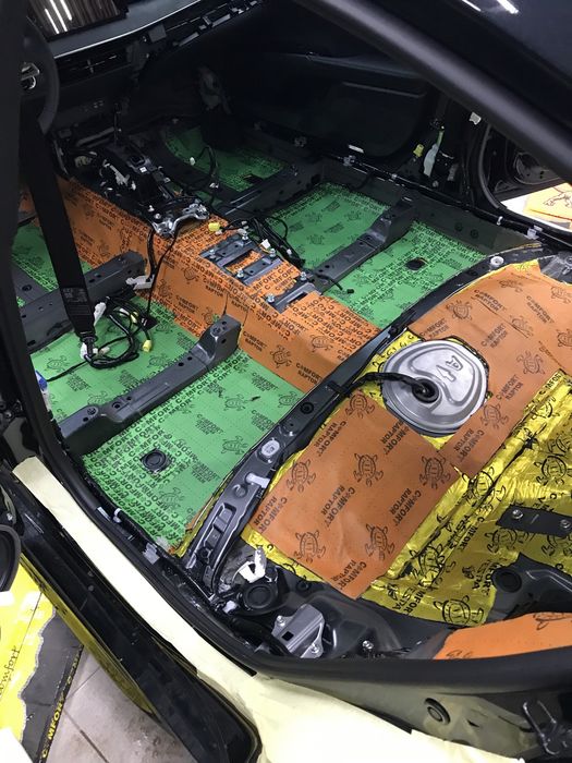 Шумоизоляция, оклейка кузова