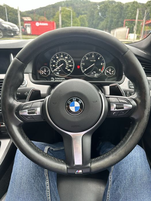 Volan M pachet cu padele original LCI BMW F10 F11 F07 F01 F02