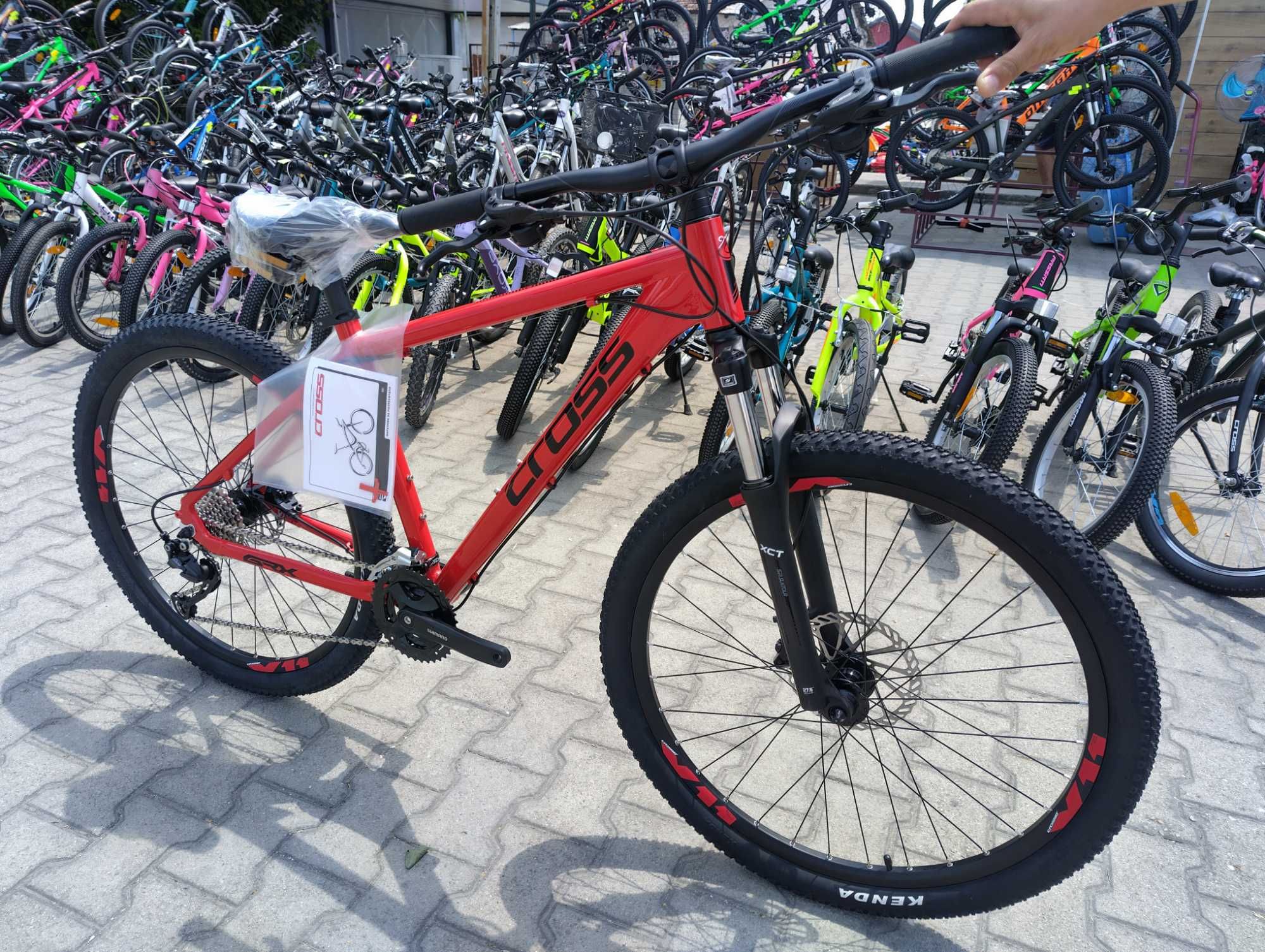 CROSS Велосипед 27.5" GRX 8 HDB M червен