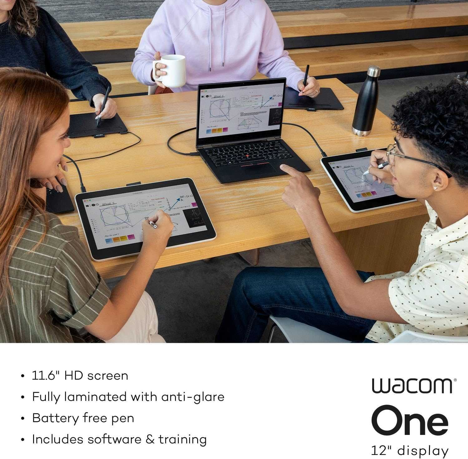 Новая цена! Графический планшет с экраном Wacom one display 12
