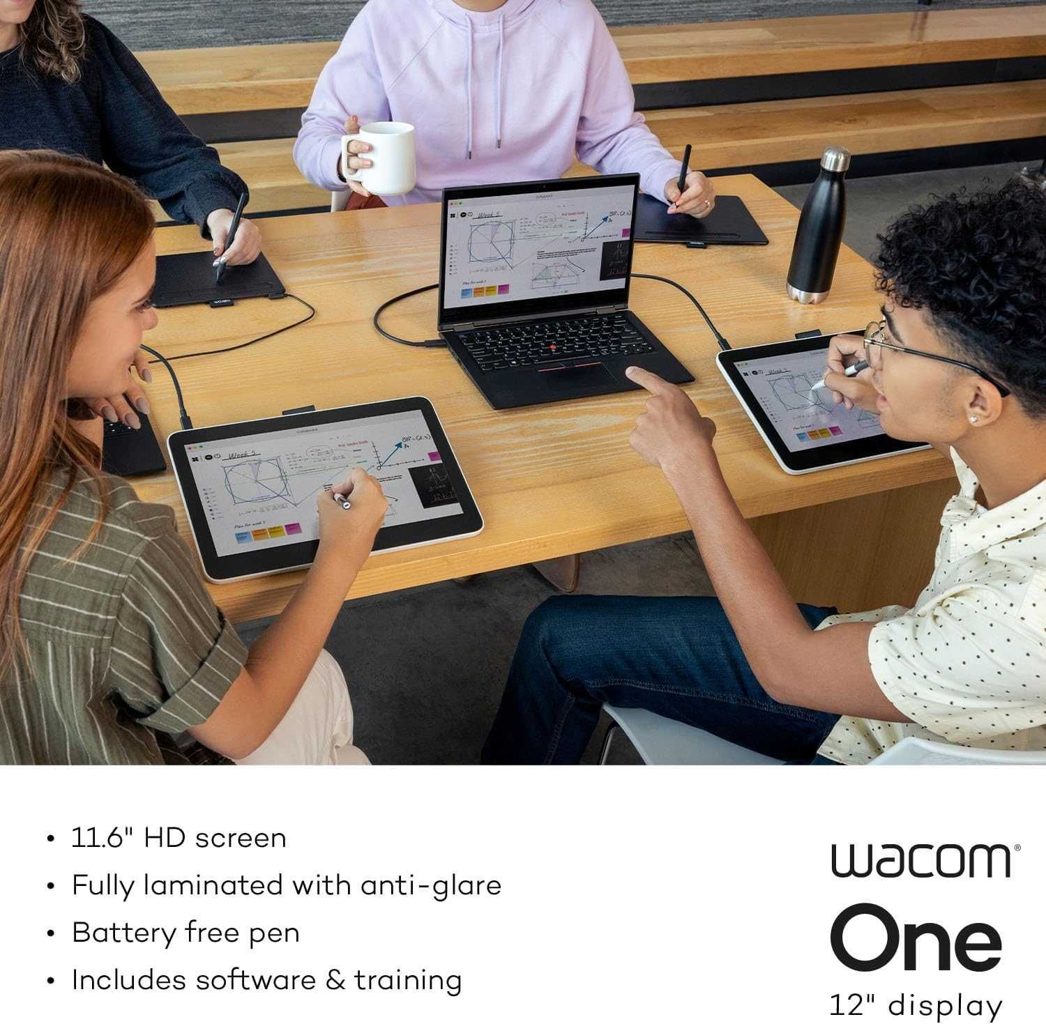 Новинка! Графический планшет с экраном Wacom one display 12