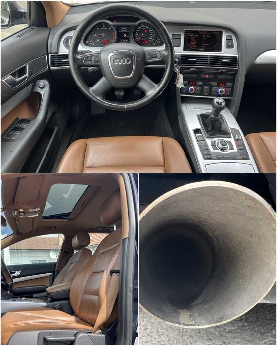 Audi A6 2,0 TDI-140 CP, Piele, Trapa, Xenon, Navigatie,Carlig,Tempomat