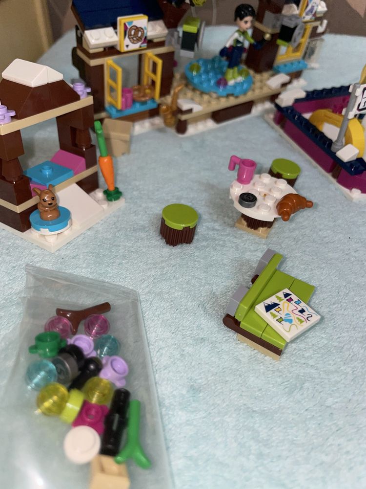Lego friends Ледена пързалка в зимния курорт 41322