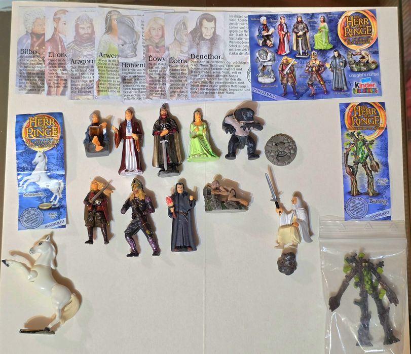 Пълни серии "Властелинът на пръстена" Киндер