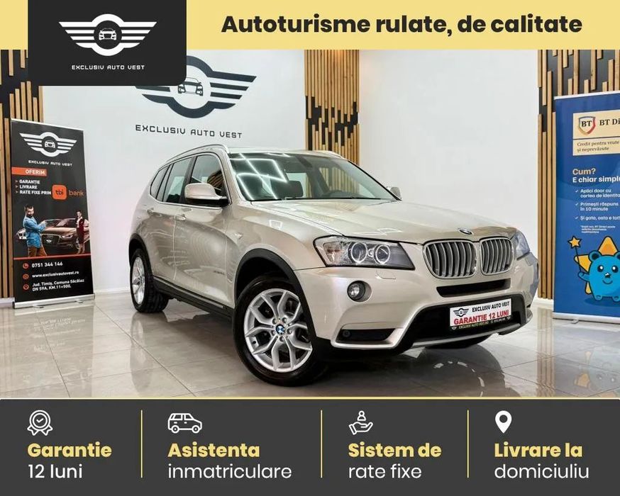 BMW X3 / Rate Fixe / Garantie / Livrare