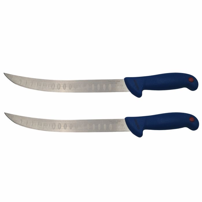 Set doua cutite bucatar IdeallStore®, Chef's Knife, 38 cm, albastru