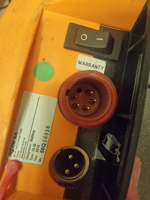 Acumulator si incarcator Pellenc