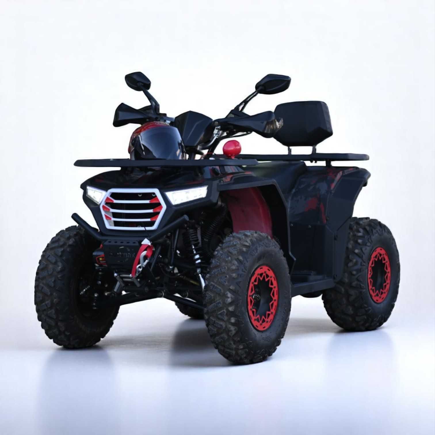Бензиново ATV 200cc Intruder Автоматични скорости - Червен Камуфлаж