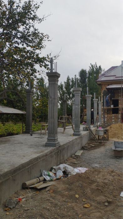 Rim ustunlari quyamiz