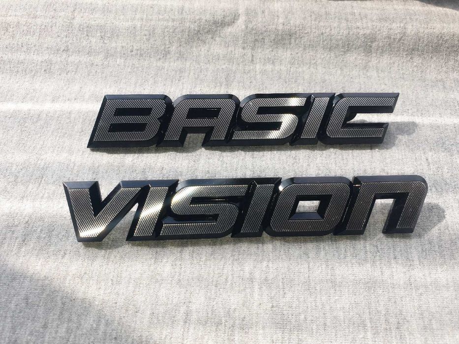 Logo aluminiu 3D : Vision , Basic