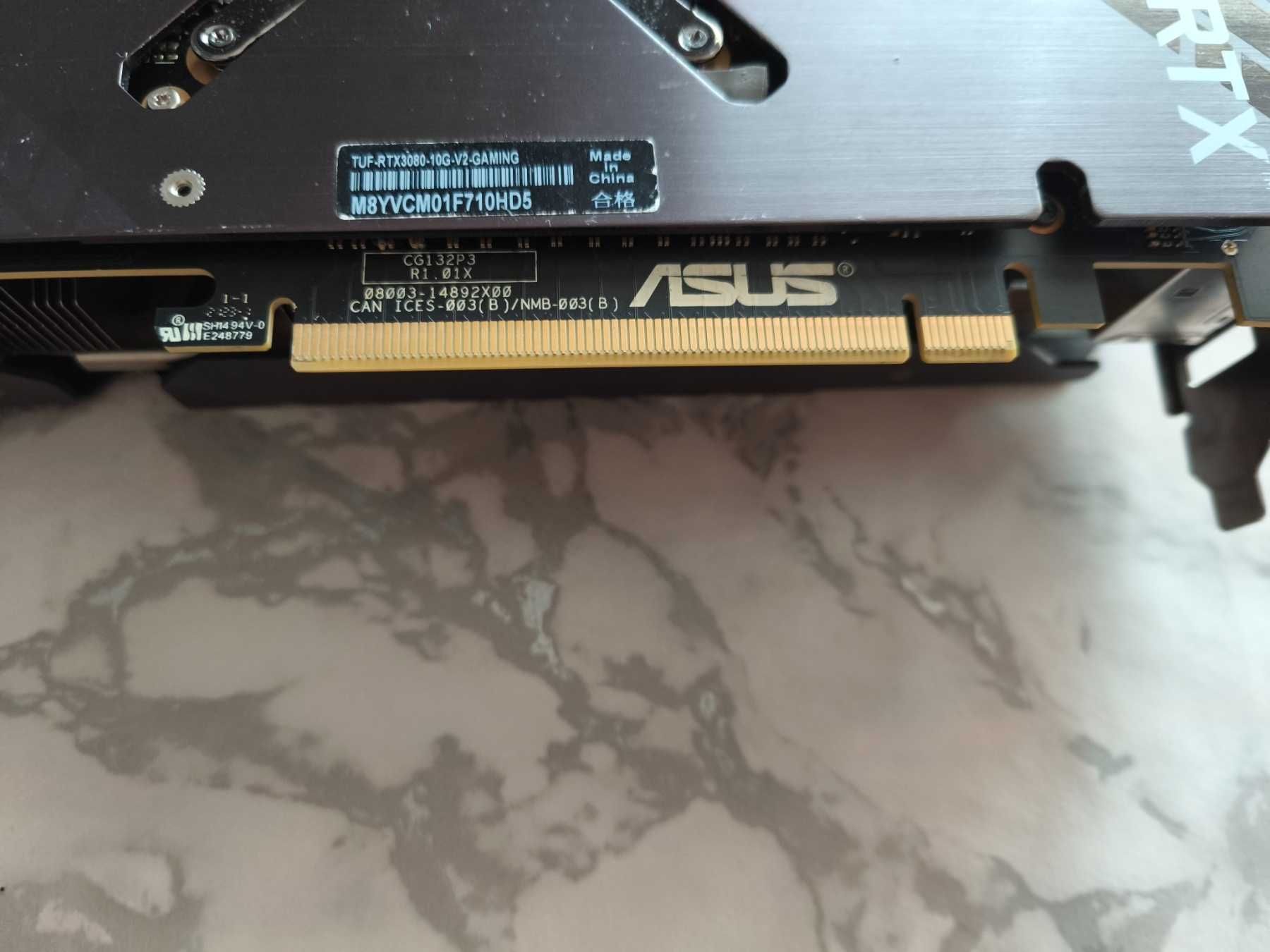Asus TUF Gaming GeForce RTX 3080 10GB - ЗА ЧАСТИ!