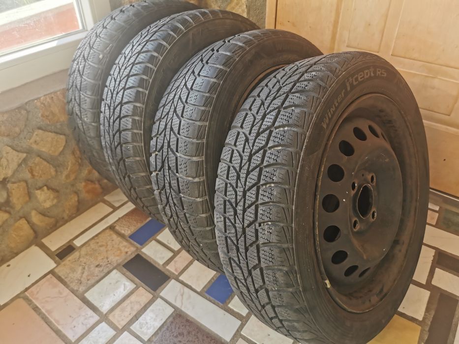 Зимни гуми с джанти Hankook 165/60/14