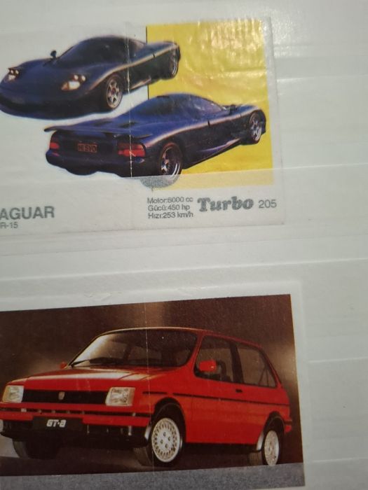 Tichete turbo colecție stare impecabila