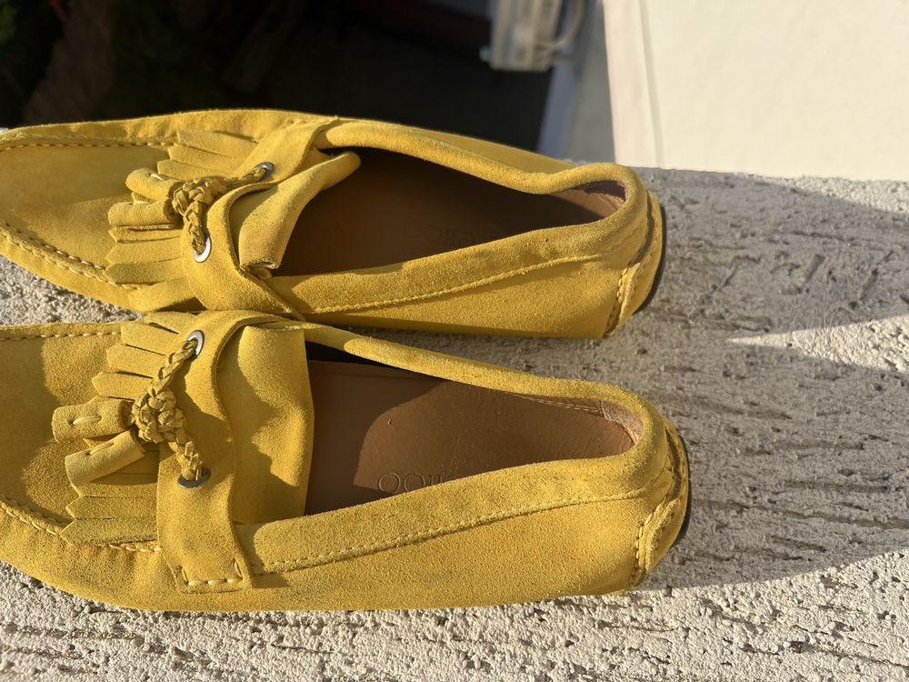 Jimmy Choo 44 Yellow