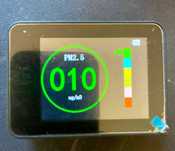 Monitor calitate aer PM2.5 – funcțional, cu folie pe ecran – 100 lei