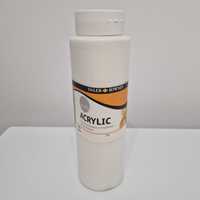 Culoare acrilica Simply alb 750 ml