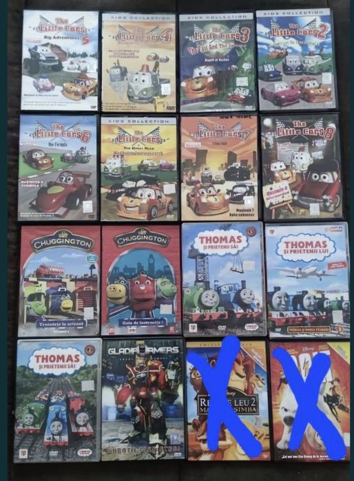 DVD desene animate dublate romana