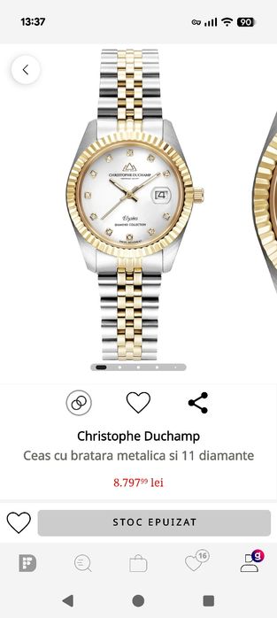 Christophe Duchamp Élysées 11 diamante