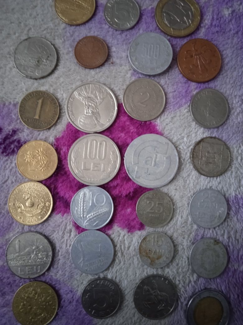 Monezi vechi 100 lei cu Mihai Viteazul