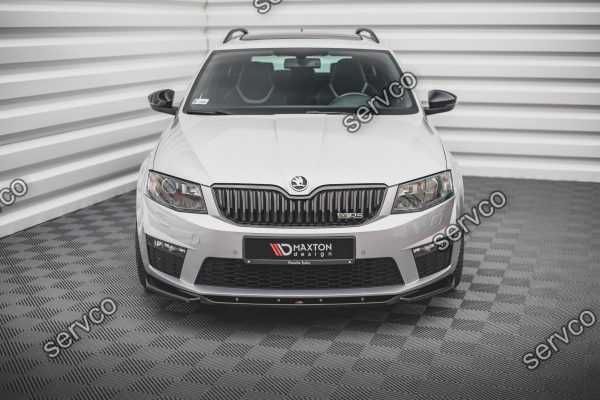 Prelungire bara fata Skoda Octavia RS Mk3 2013-2016 v14 Maxton Design