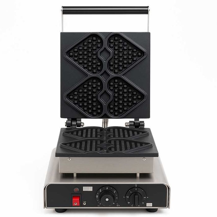 Професионален гофретник Hearts Waffle Don Gelato | Сърца на клечка