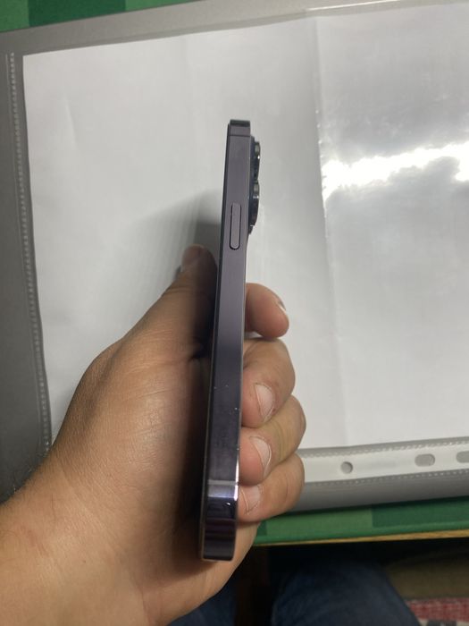 Iphone 14 Pro Purple +Huse