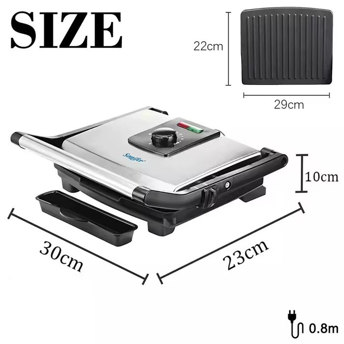 Доставка! Электрический Гриль  Sonifer SF-6012