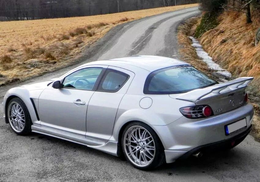 Eleron portbagaj Mazda RX-8 FRP fibra nou in cutie