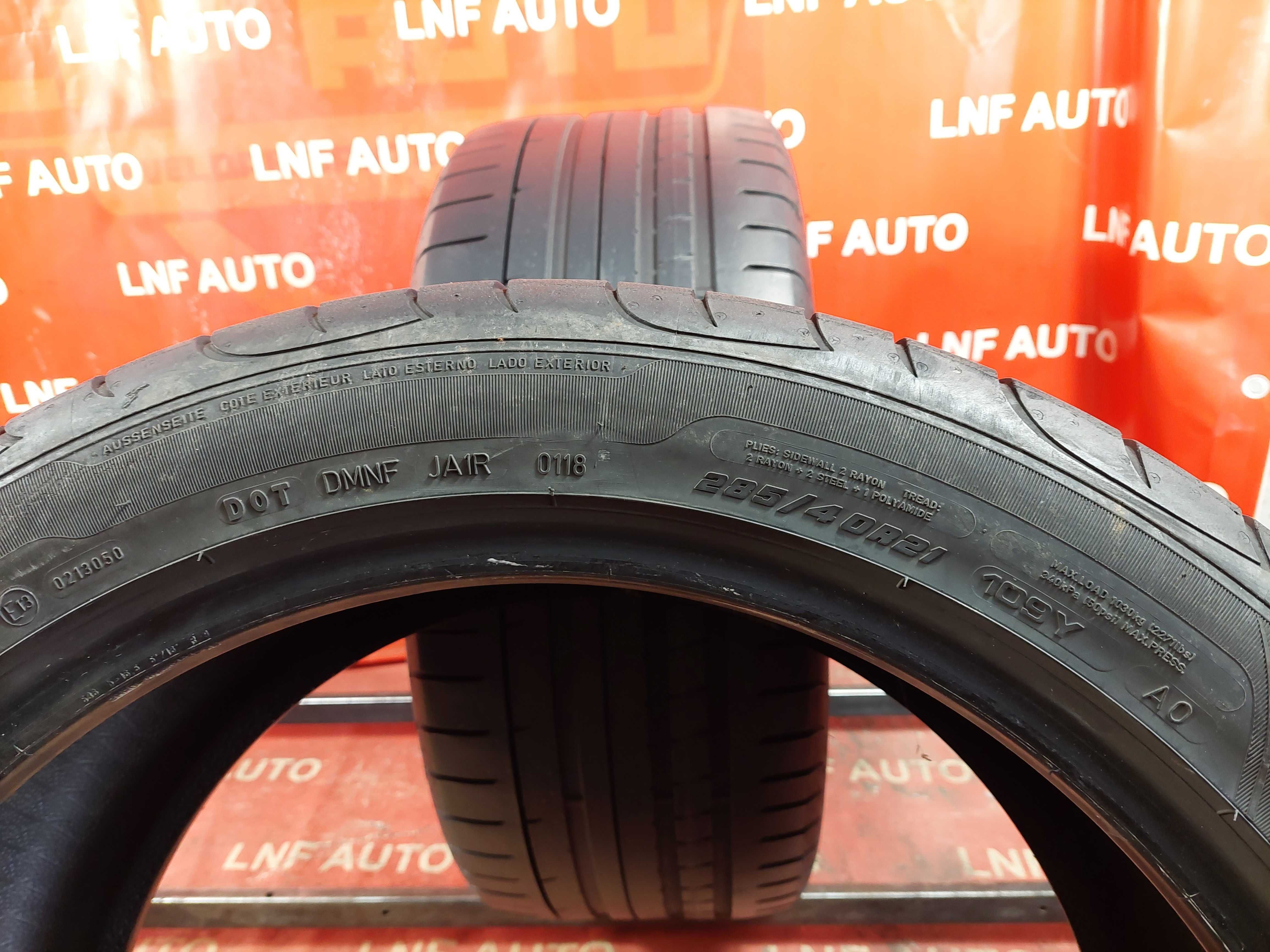 Anvelope de VARA - 285/40/21 - GoodYear - 6.29 MM - DOT 2018 !