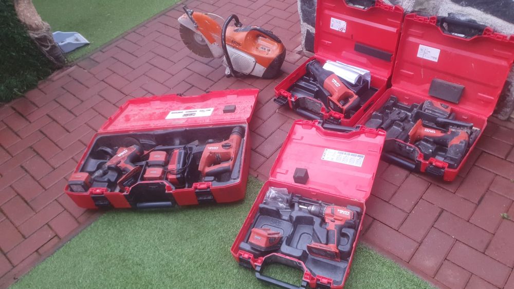 Scule hilti si drujba stihl