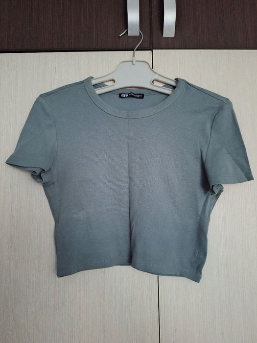 Tricou scurt Zara