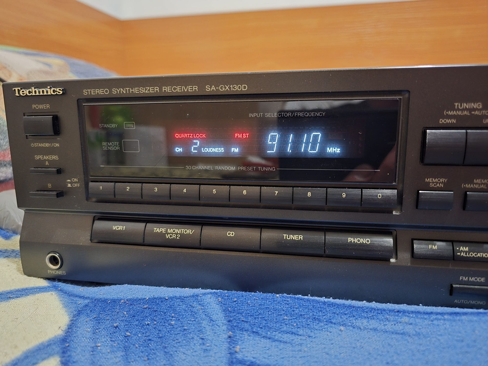 Technics sa-gx130D перфектен цената е крайна с дистанционно комплект