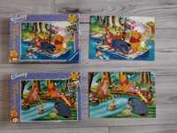 2 puzzle uri cu Winnie The Pooh 20 piese vârstă 4+