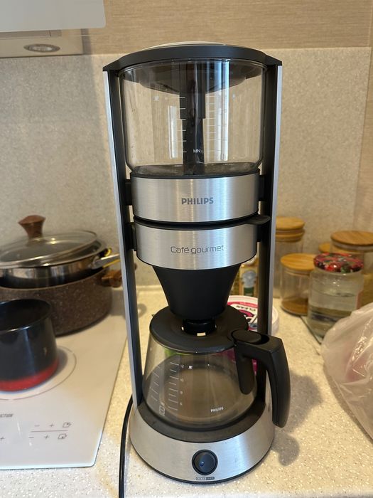 Кофемашина Philips для молотого кофе, почти новая!