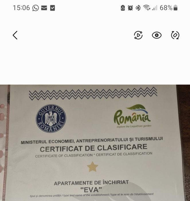 Cazare bacau regim hotelier factura