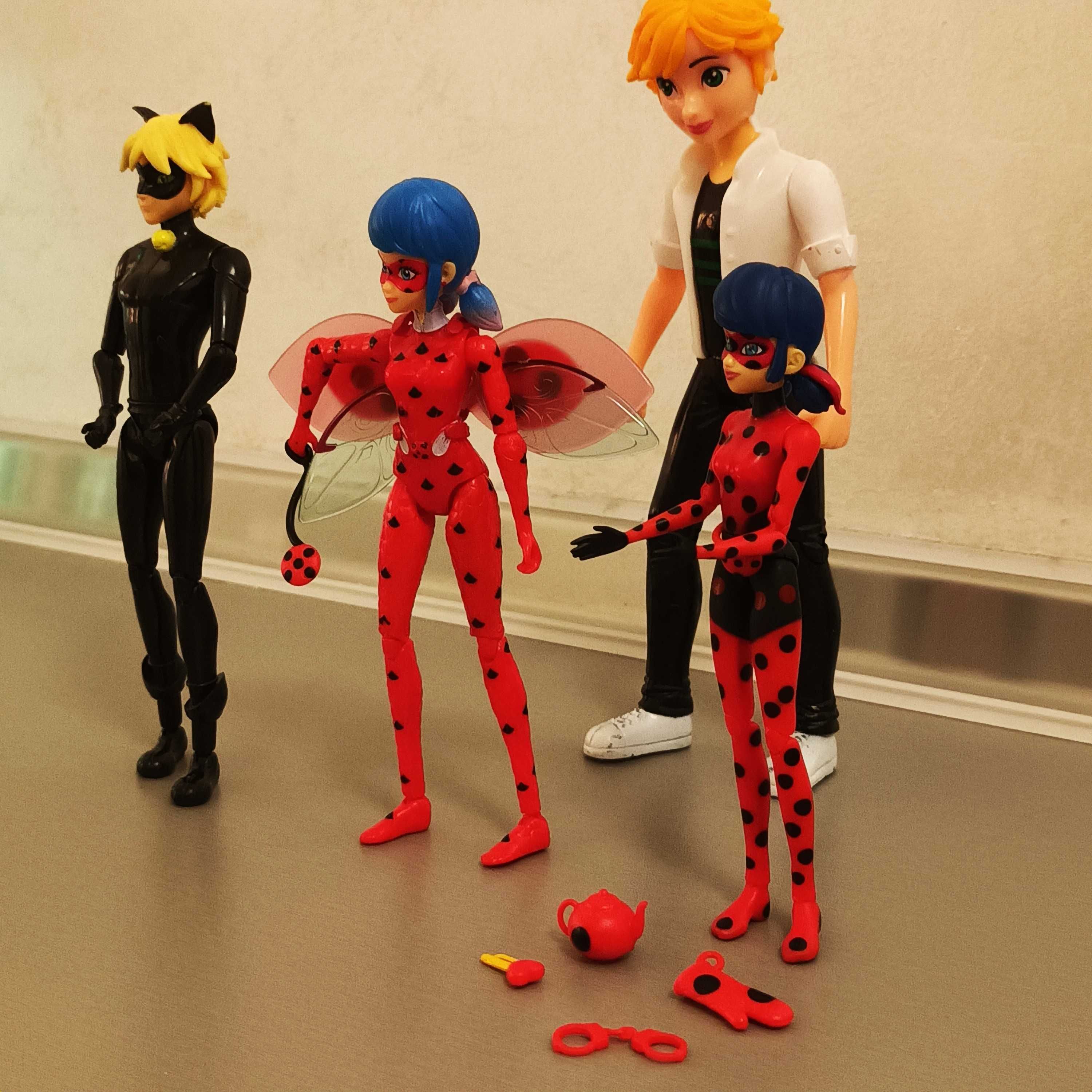 Miraculous фигурки  Калинката и черния котарак