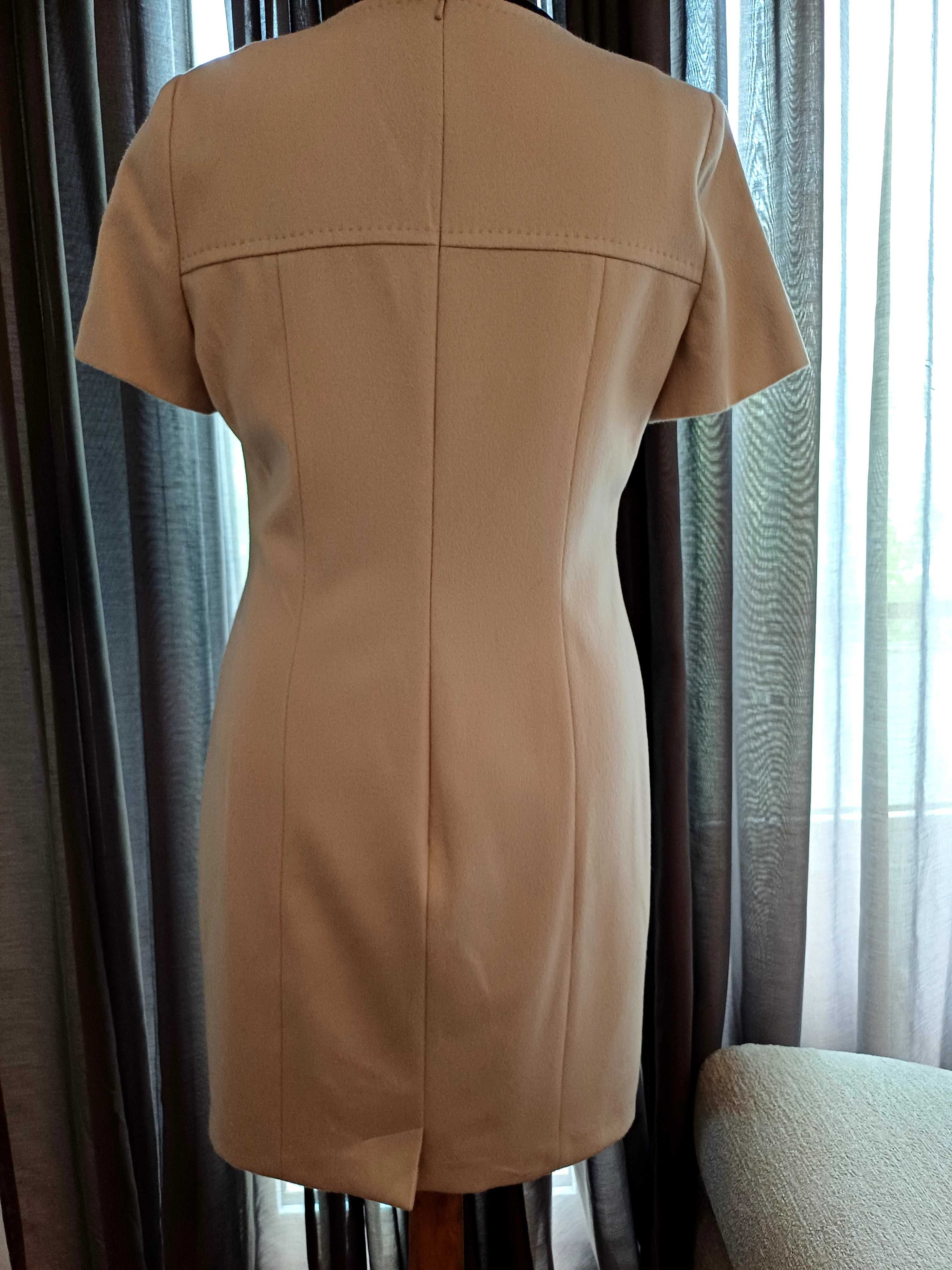 Max Mara рокля от вълна и ангора, р. IT 44