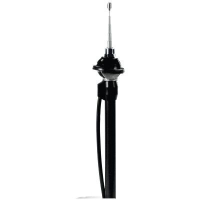 Antena auto Carpoint aripa telescopica 80 cm, baza crom, cablu de 1,20 m