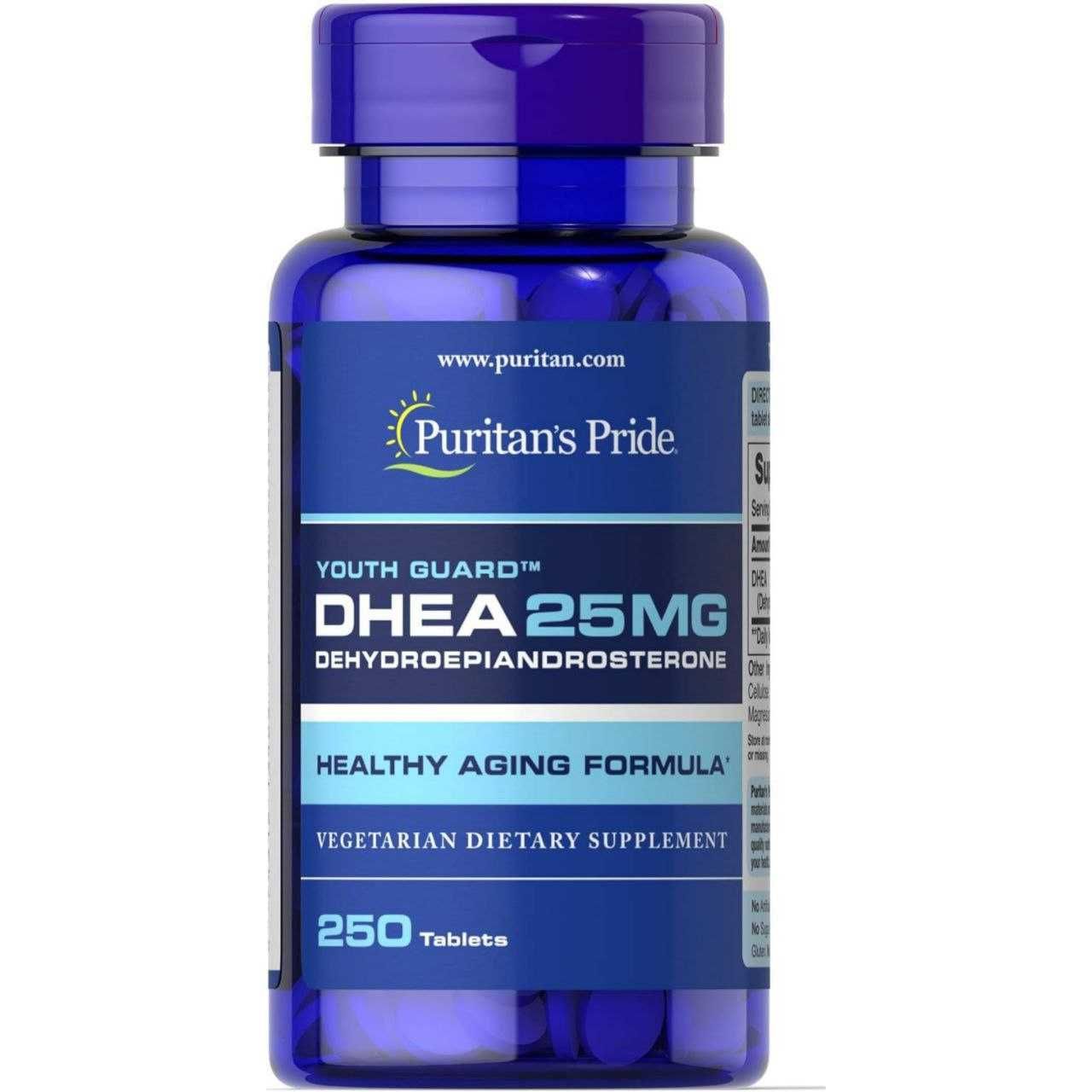 ДГЭА / DHEA 25мг 100 вегетарианских капсул из Америки