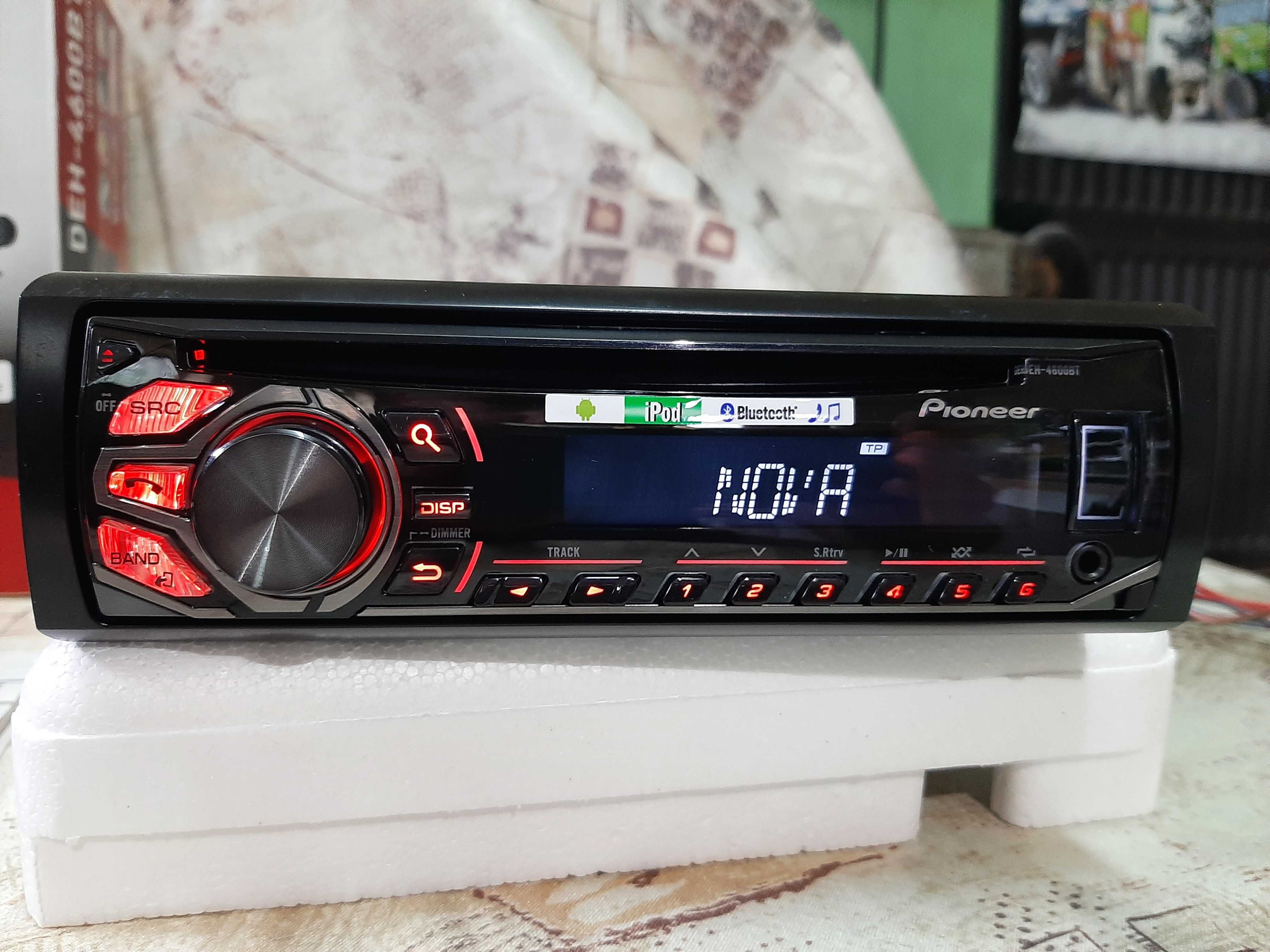 Pioneer DEH 4600BT- чисто нов!