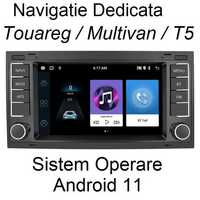 Navigatie dedicata Android pentru VW Touareg Multivan Transporter T5
