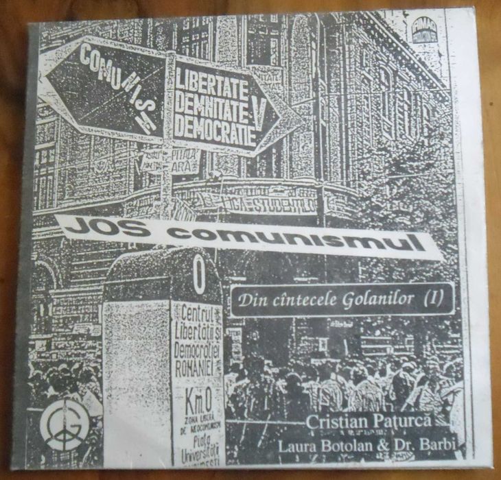 Disc vinil - Din cântecele golanilor - Jos comunismul