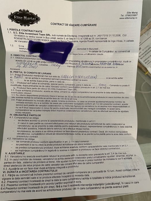 Rochie de mireasa Cinderella superba