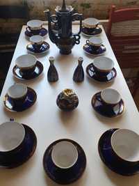 Serviciu complet de ceai si cafea portelan Novgorod