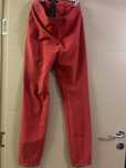 Pantaloni de material rosi