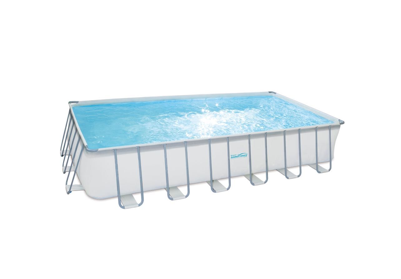 Piscina dreptunghiulara cu cadru metalic 732X366X132 cm