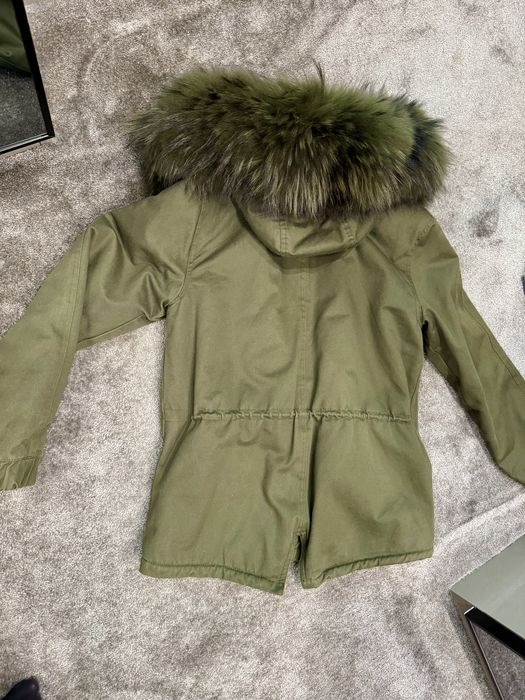 Дамска парка с ествен косъм от лисица