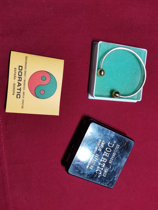 Brățară argintată. Doratic. Echilibru ionic și magnetic.