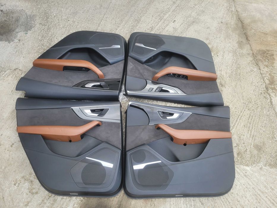 Interior Audi S Q7 2019 Piele maro Incalzire,ventilatie,masaj,memorii